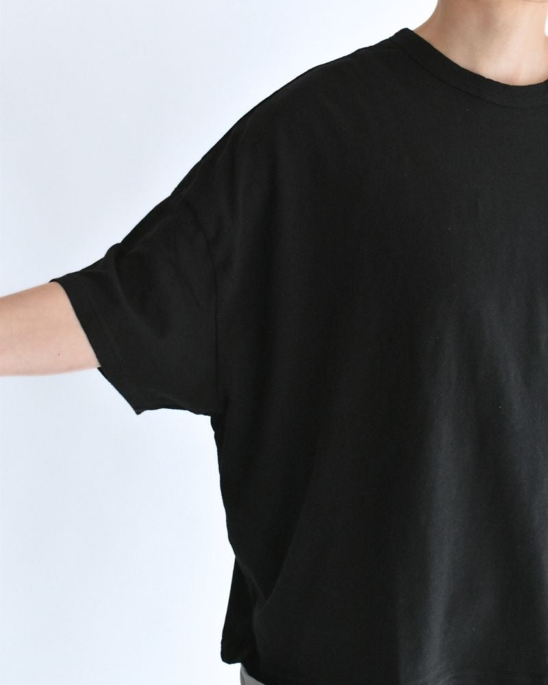 ワイドTシャツ Black
