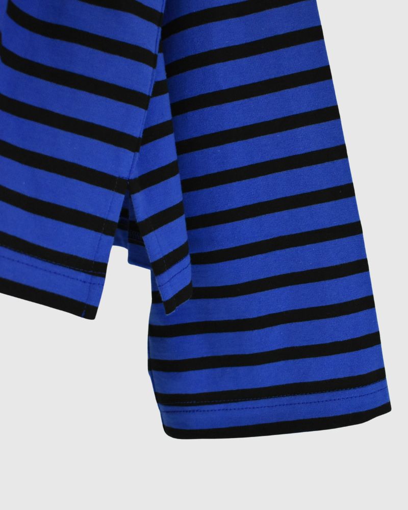 taco cotton ボーダータイ RoyalNavy/Black