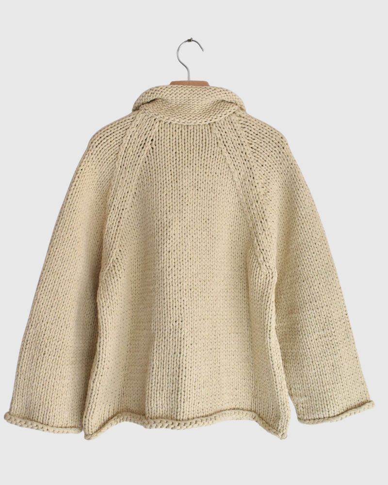 ニットジャケット Ivory