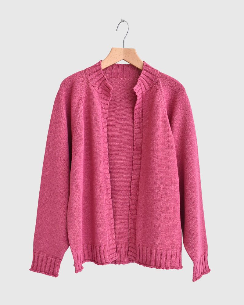 ラグランスリーブカーディガン Pink