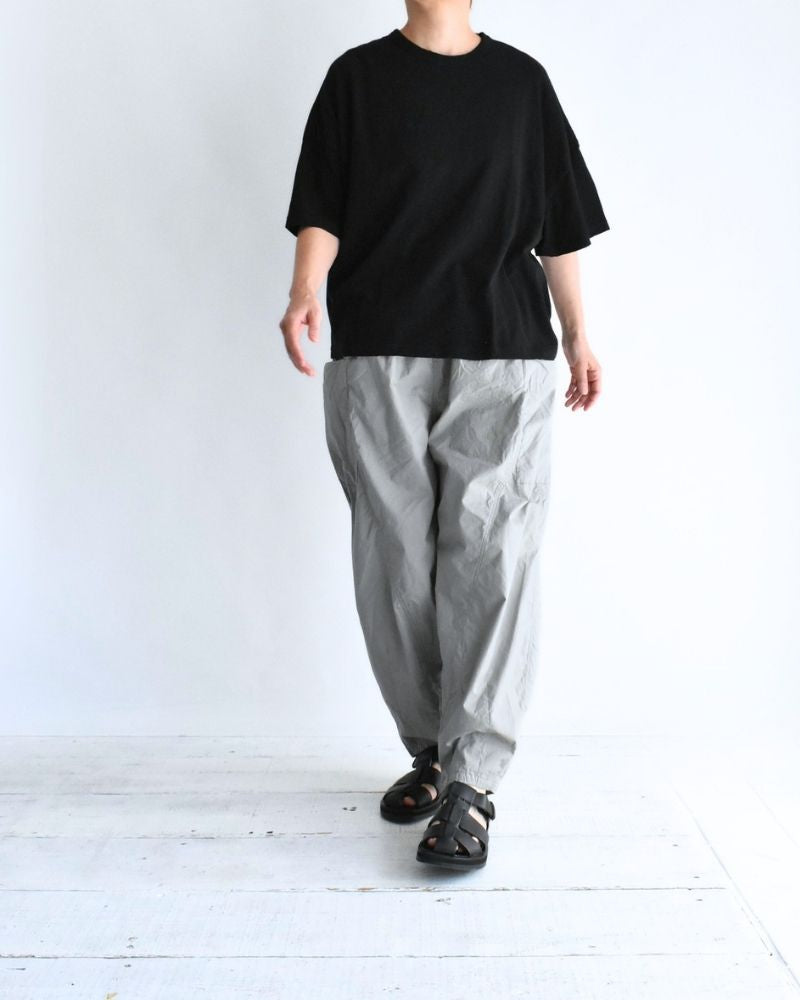ワイドTシャツ Black