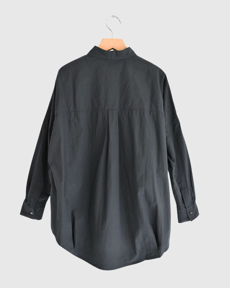 タックコクーンシャツ Gray