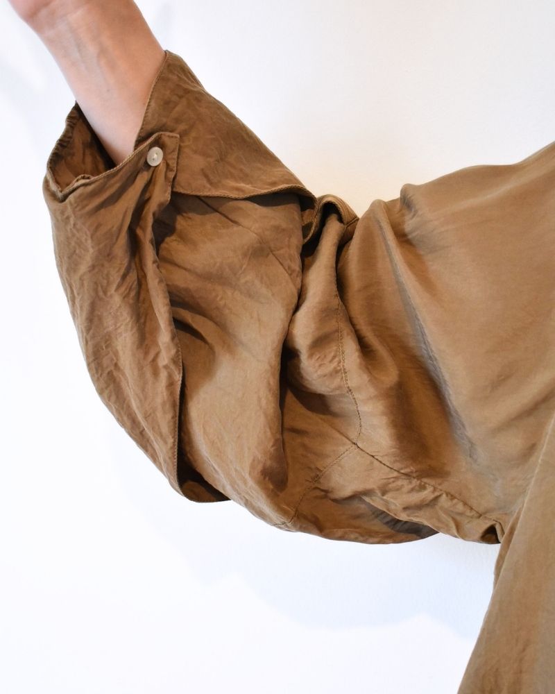 【予約】S/S G1157 OVERWRAP SLEEVE MODERNIST BLOUSE（2月中旬 – 2月末）