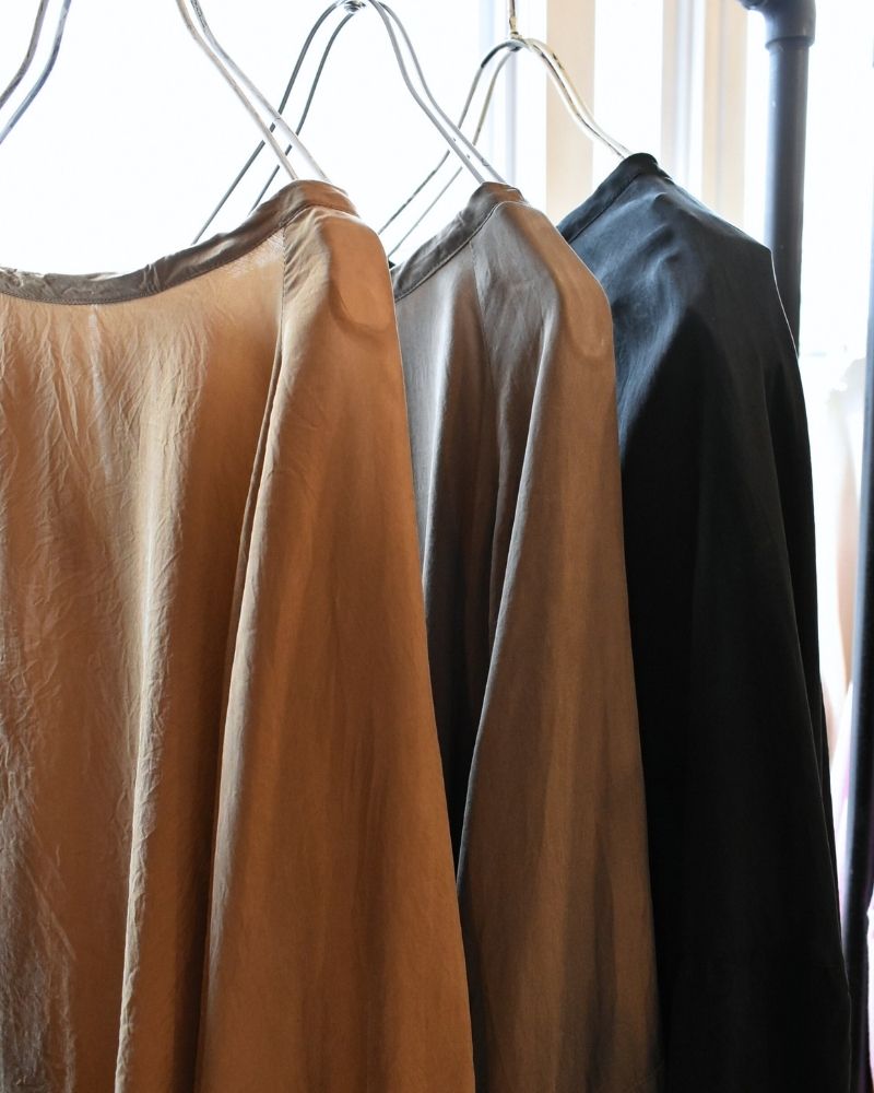 【予約】S/S G1157 OVERWRAP SLEEVE MODERNIST BLOUSE（2月中旬 – 2月末）