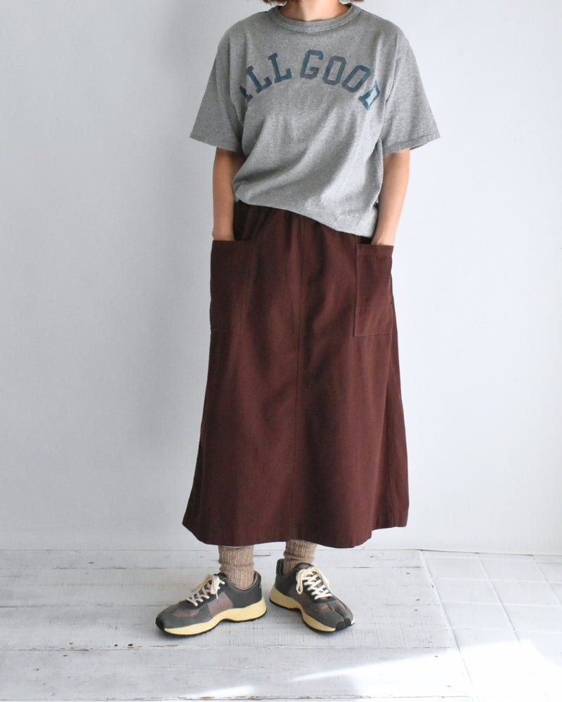 EASY SKIRT Burgundy