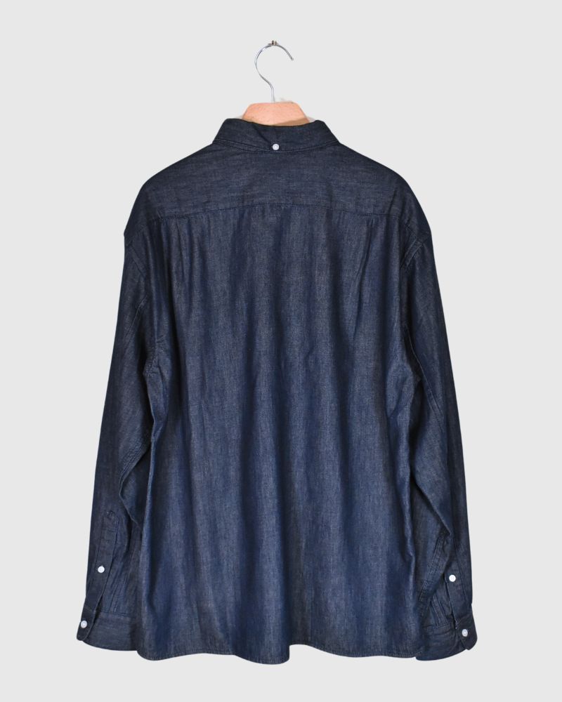 【sale】OG LIGHT DENIM B/D SHIRT DarkBlue　2