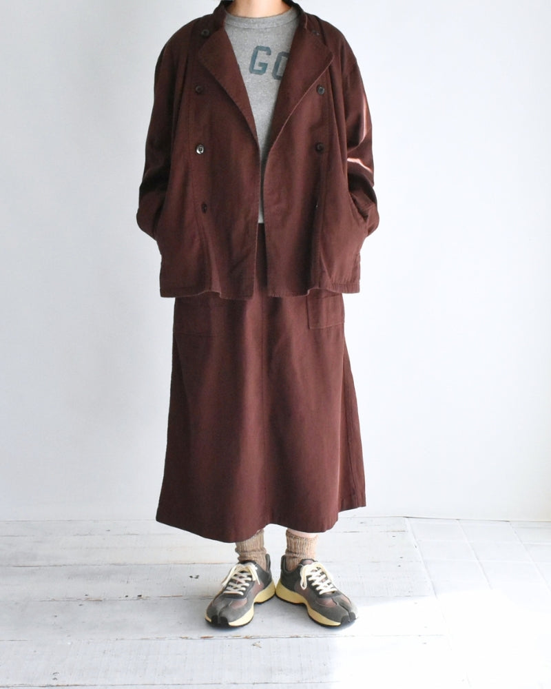 EASY SKIRT Burgundy