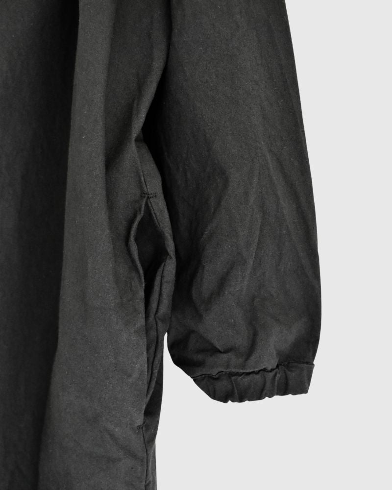 フードコートワンピース Black