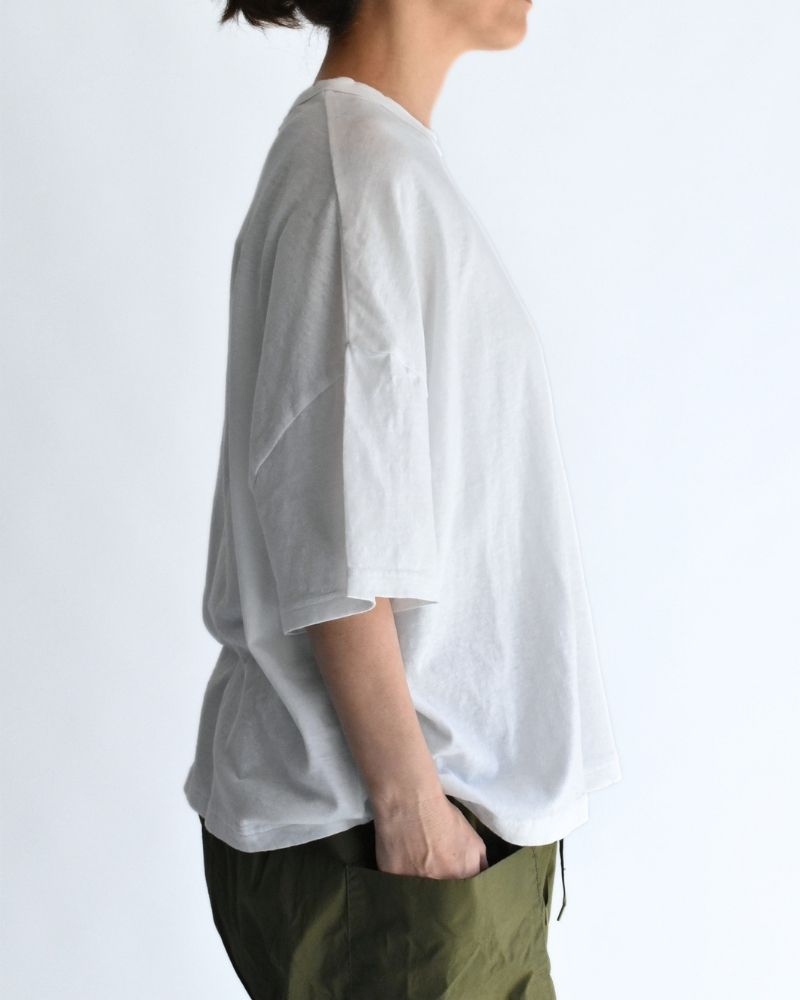 ワイドTシャツ White