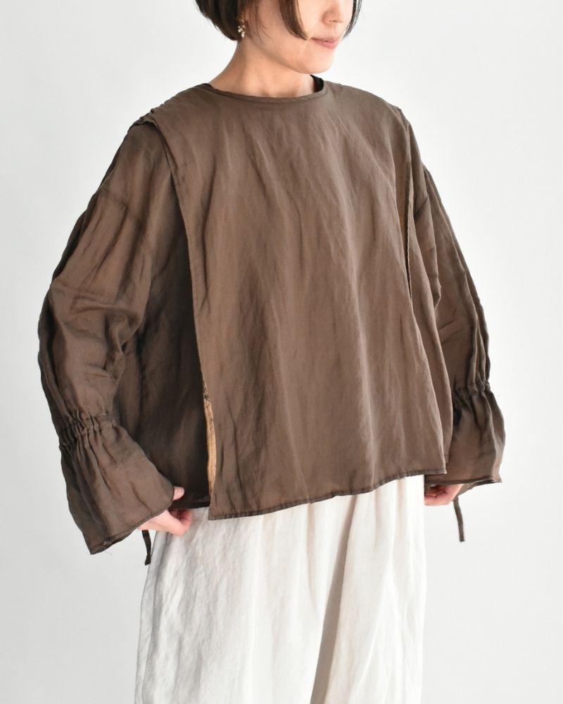 【予約】MS/F G1208 Florence キュリアス 2WAYブラウス（8月初旬 - 8月中旬）