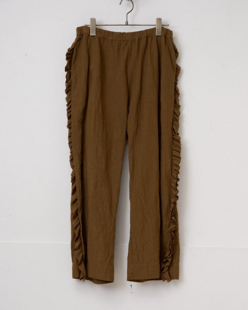 【予約】MS/F G1187 40/リネン ヴィヴィアン パンツ（6月初旬 - 6月中旬）