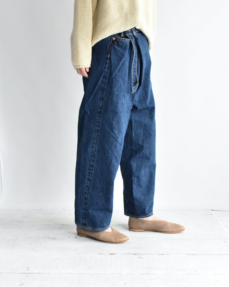 セルビッチデニムアシタックパンツ Blue