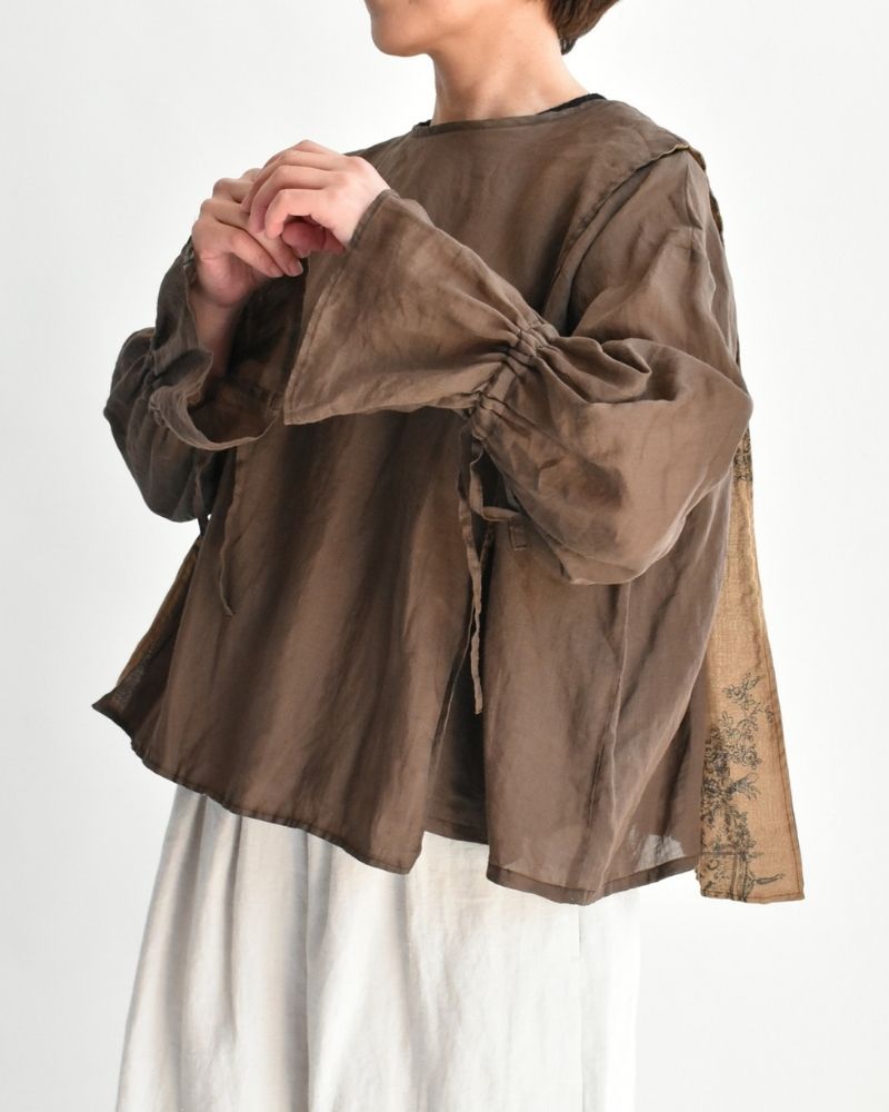 【予約】MS/F G1208 Florence キュリアス 2WAYブラウス（8月初旬 - 8月中旬）