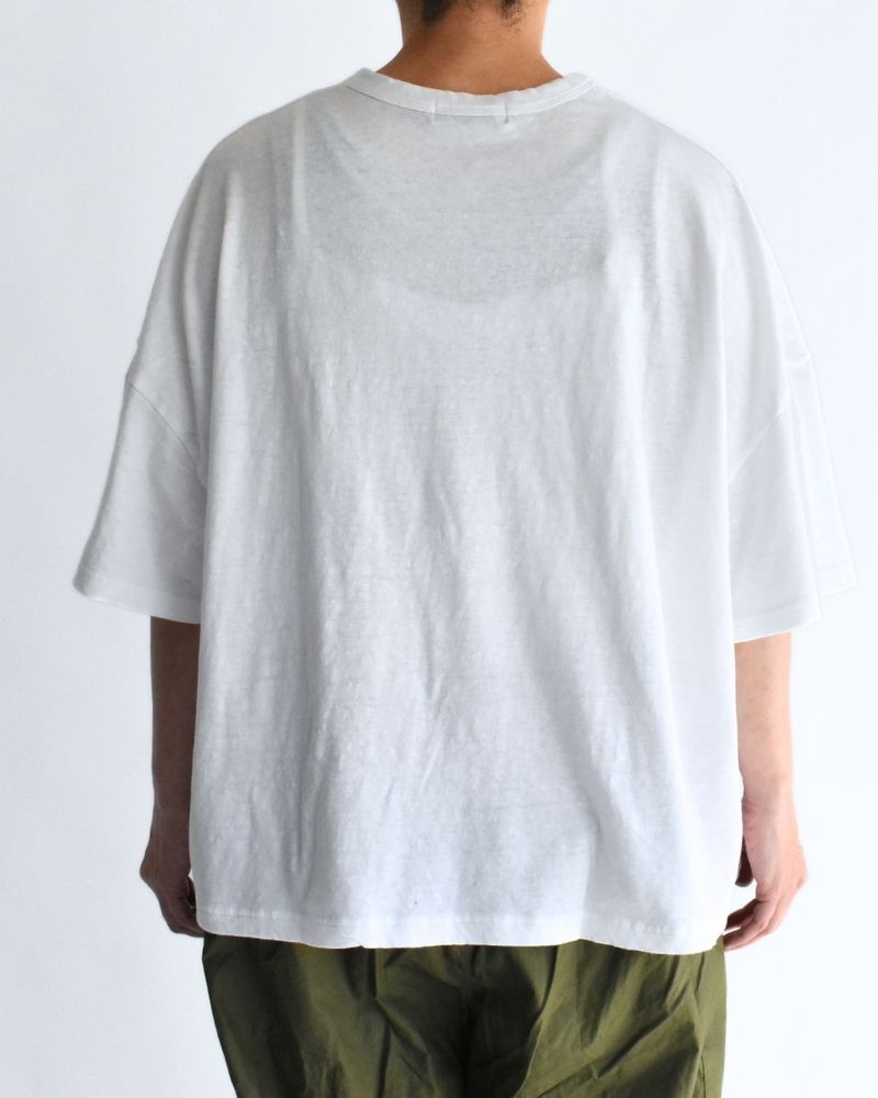 ワイドTシャツ White