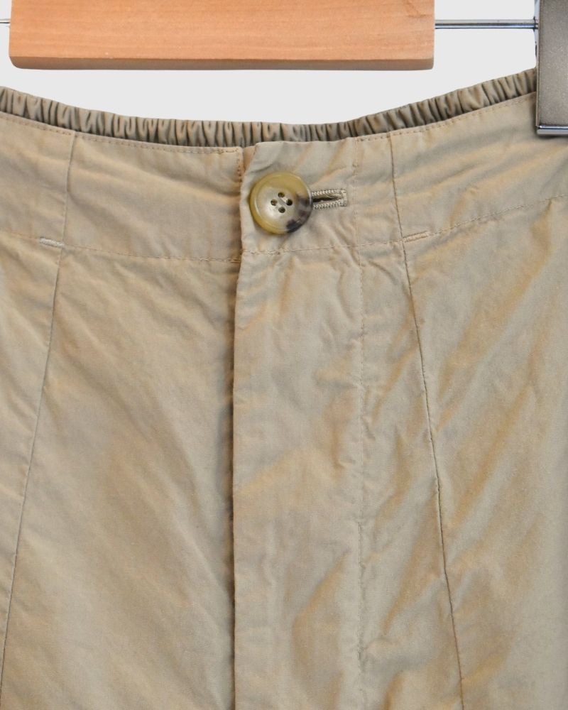 コットンシルクパンツ Beige