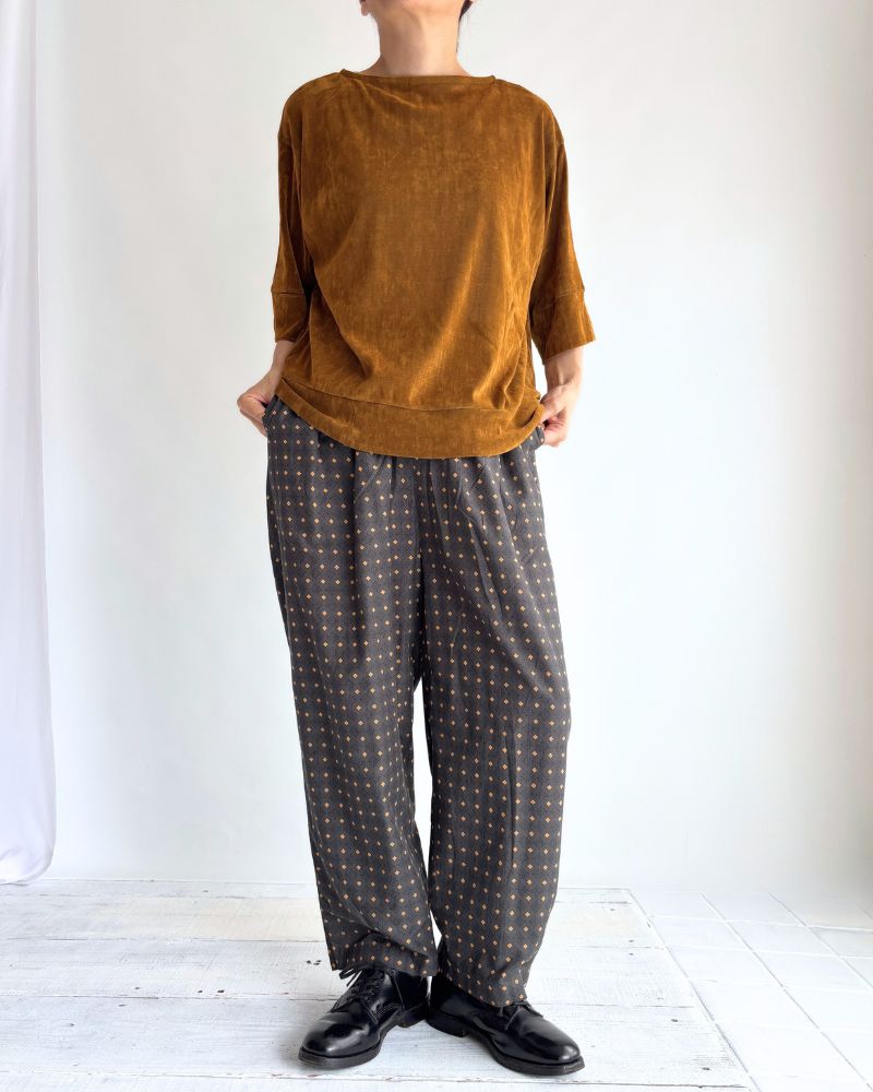 TULLE FLOCKY プルオーバー Camel