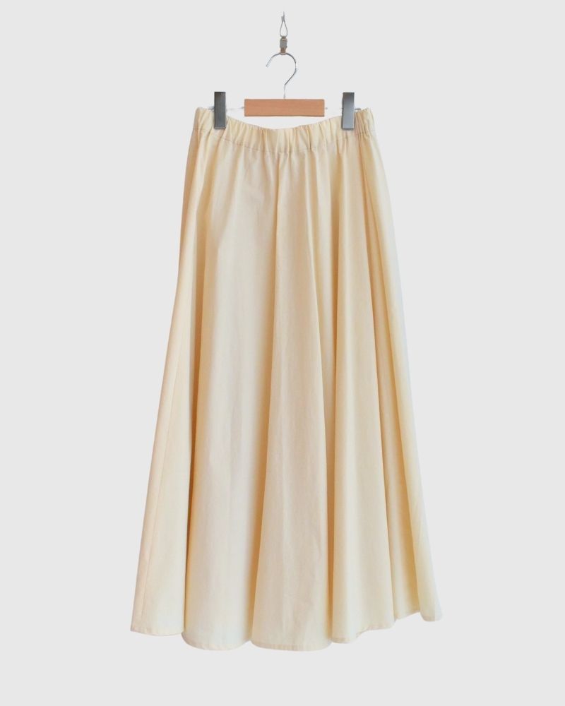 【sale】サーキュラースカート Ivory