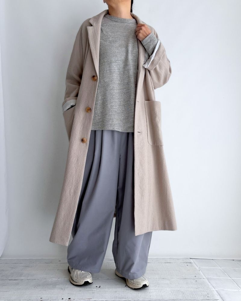 ウールコート Beige