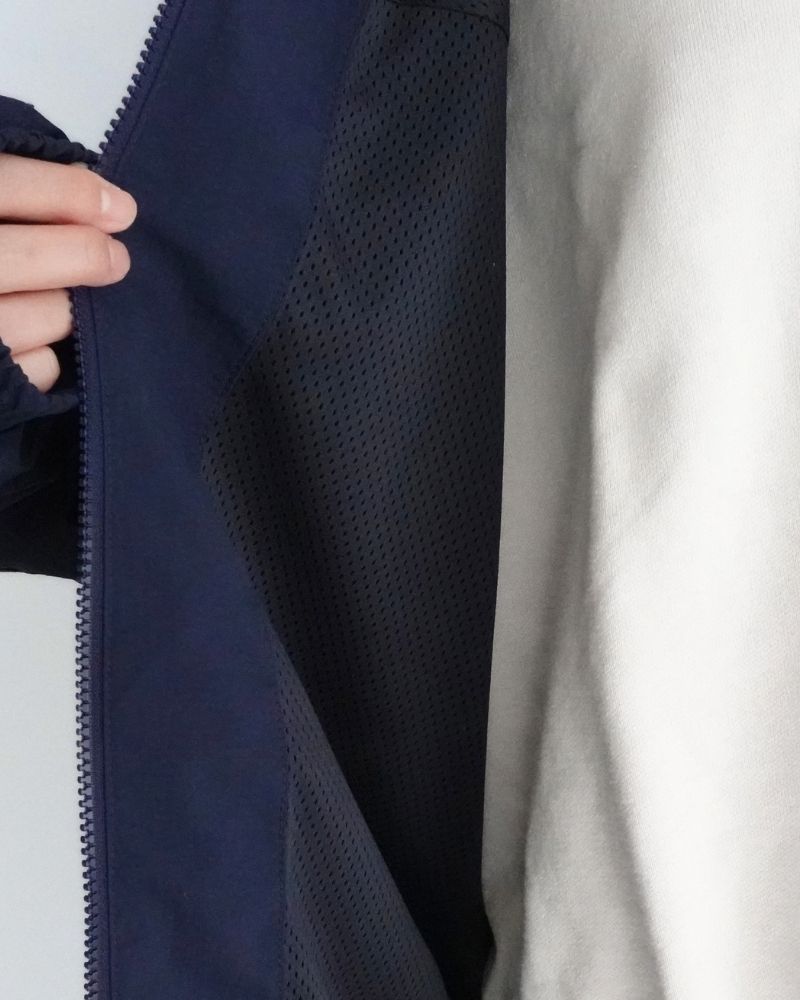 ライトシェル S タフタ ジップジャケット (MENS) Navy