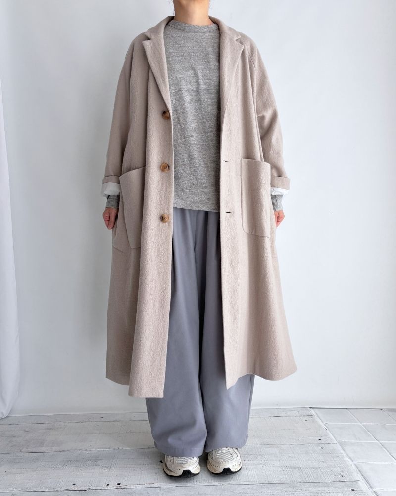 ウールコート Beige