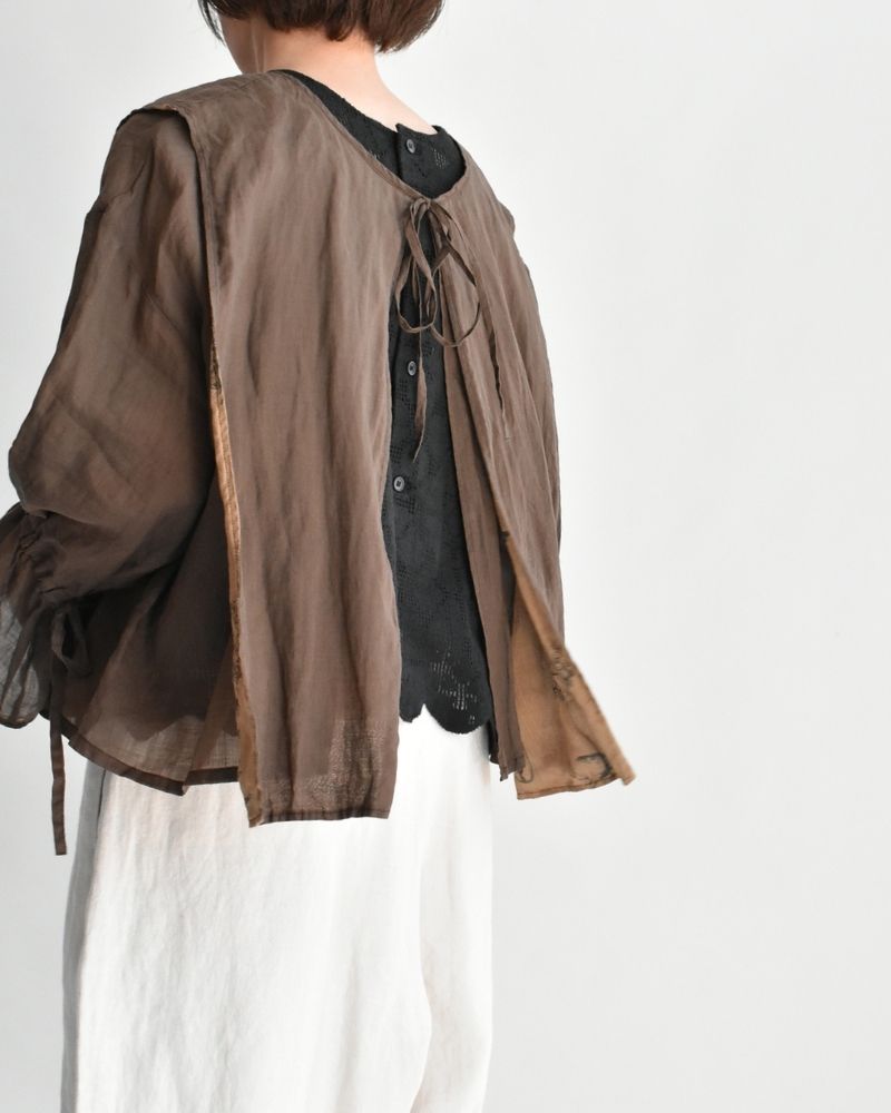 【予約】MS/F G1208 Florence キュリアス 2WAYブラウス（8月初旬 - 8月中旬）