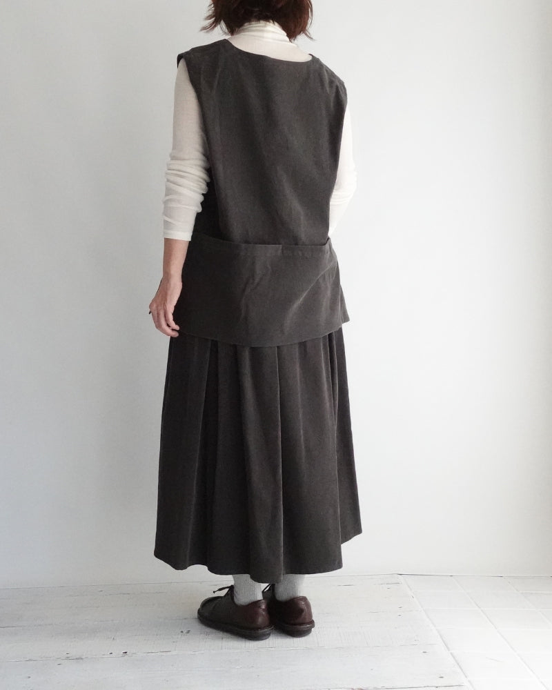 イージータックスカート（コーデュロイ） Brown