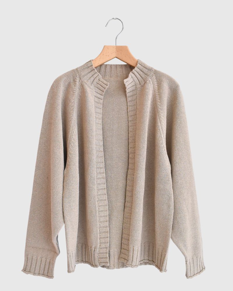 ラグランスリーブカーディガン Beige