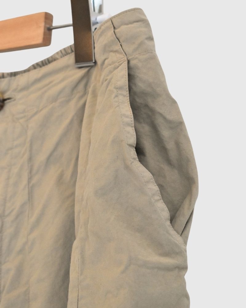 コットンシルクパンツ Beige