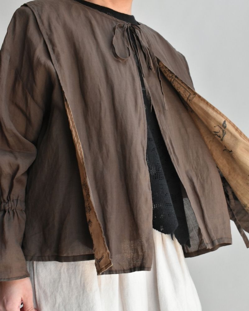 【予約】MS/F G1208 Florence キュリアス 2WAYブラウス（8月初旬 - 8月中旬）