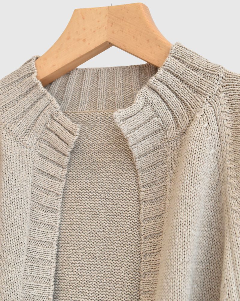 ラグランスリーブカーディガン Beige