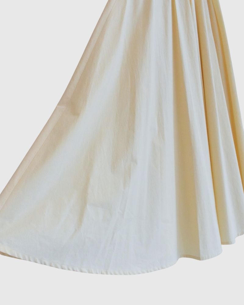 【sale】サーキュラースカート Ivory