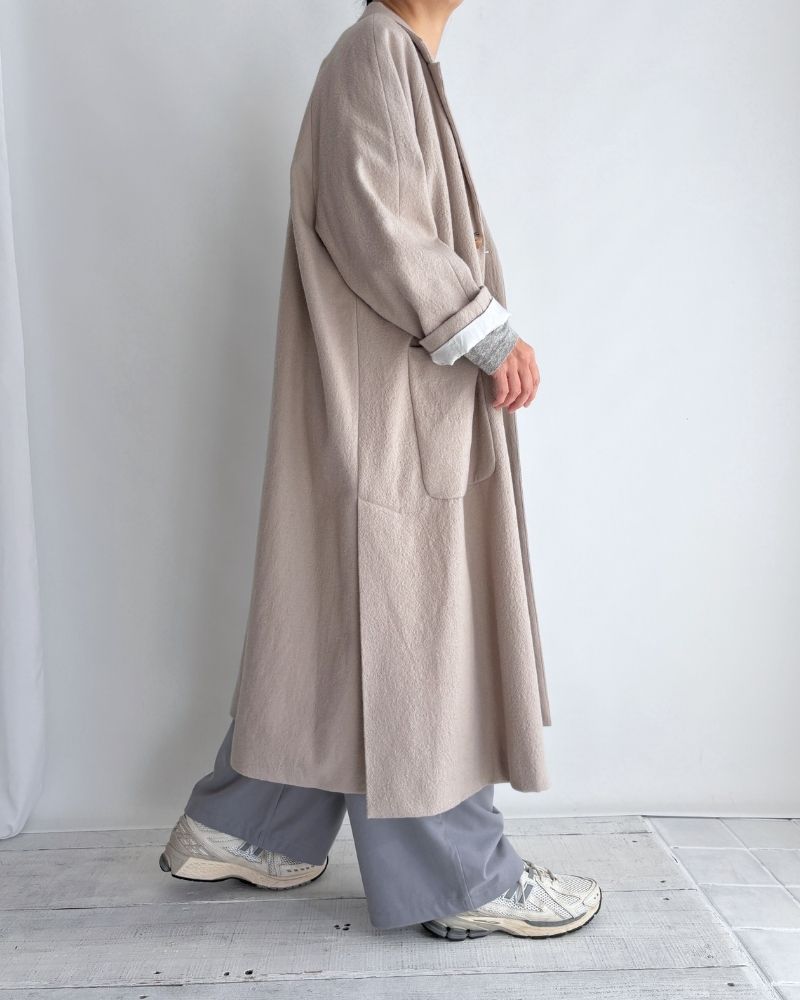ウールコート Beige