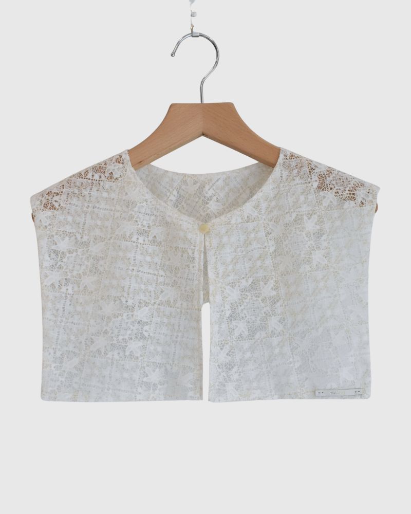 【予約】S/S TT193 後で着れる レースの付け襟（4月）