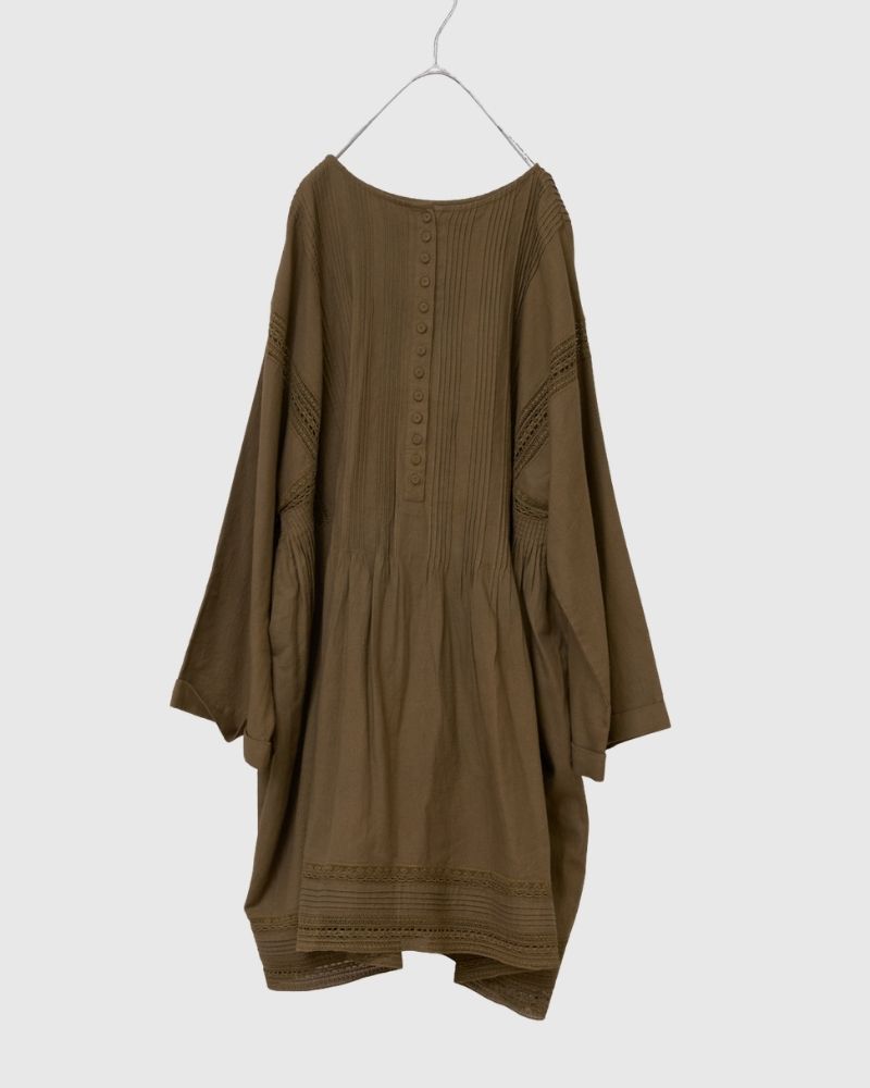 【予約】 F/W RS 025 2Wayピンタックチュニック（10月初旬 - 10月中旬）