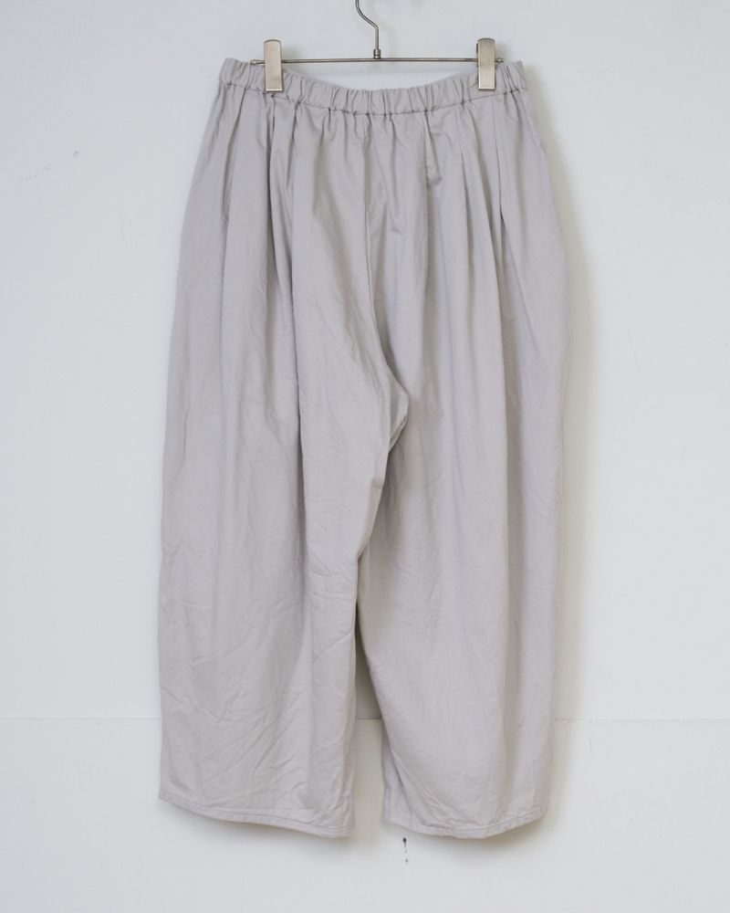 【予約】S/S R347 SATIN CAMILLE TUCKED PANTS（2月末 – 3月初旬）