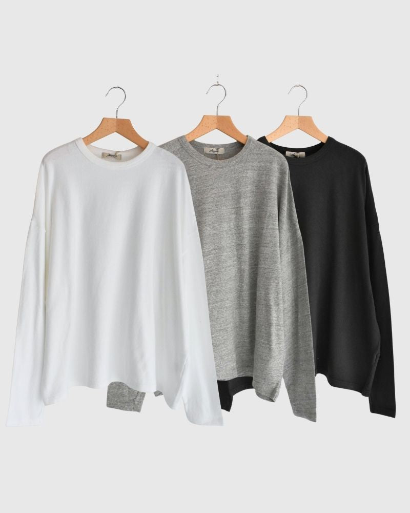 ジャージー ルーズプルオーバー