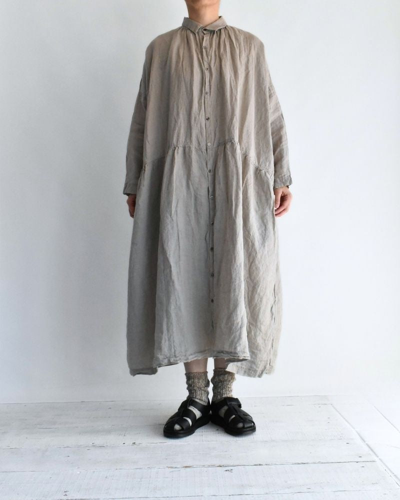 フレンチリネンドレス Natural