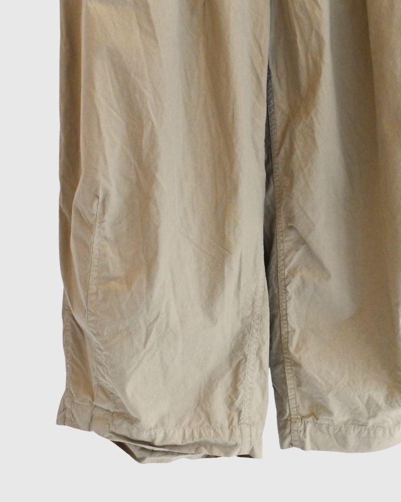 コットンシルクパンツ Beige