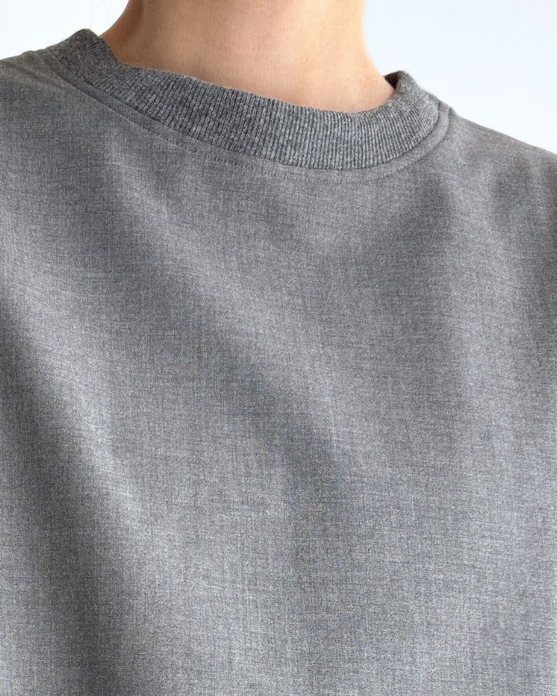 ユニセックスドローストリングプルオーバー Gray