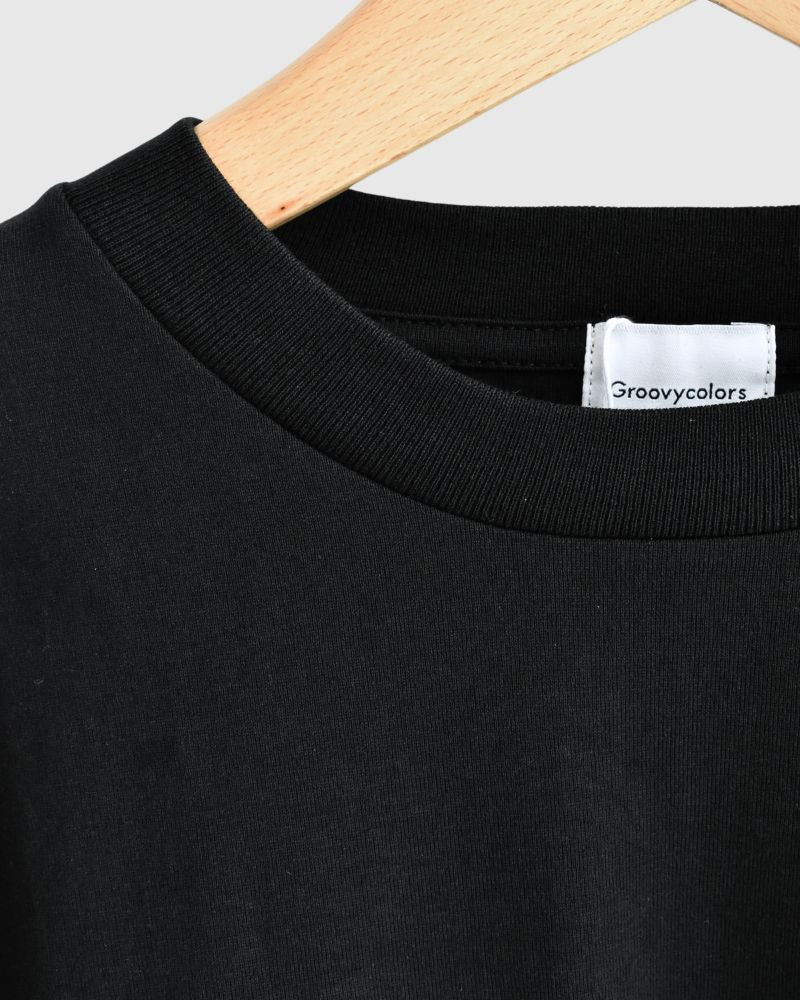 グラフィックロゴ ロングスリーブTee (MENS) Black