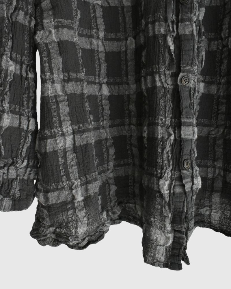 Favorite チェックブラウス GrayCheck