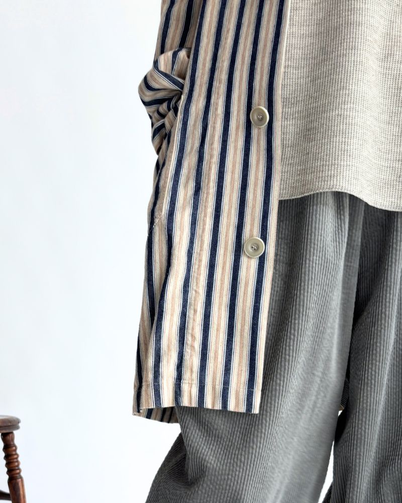 インディゴストライプ アトリエジャケット Stripe