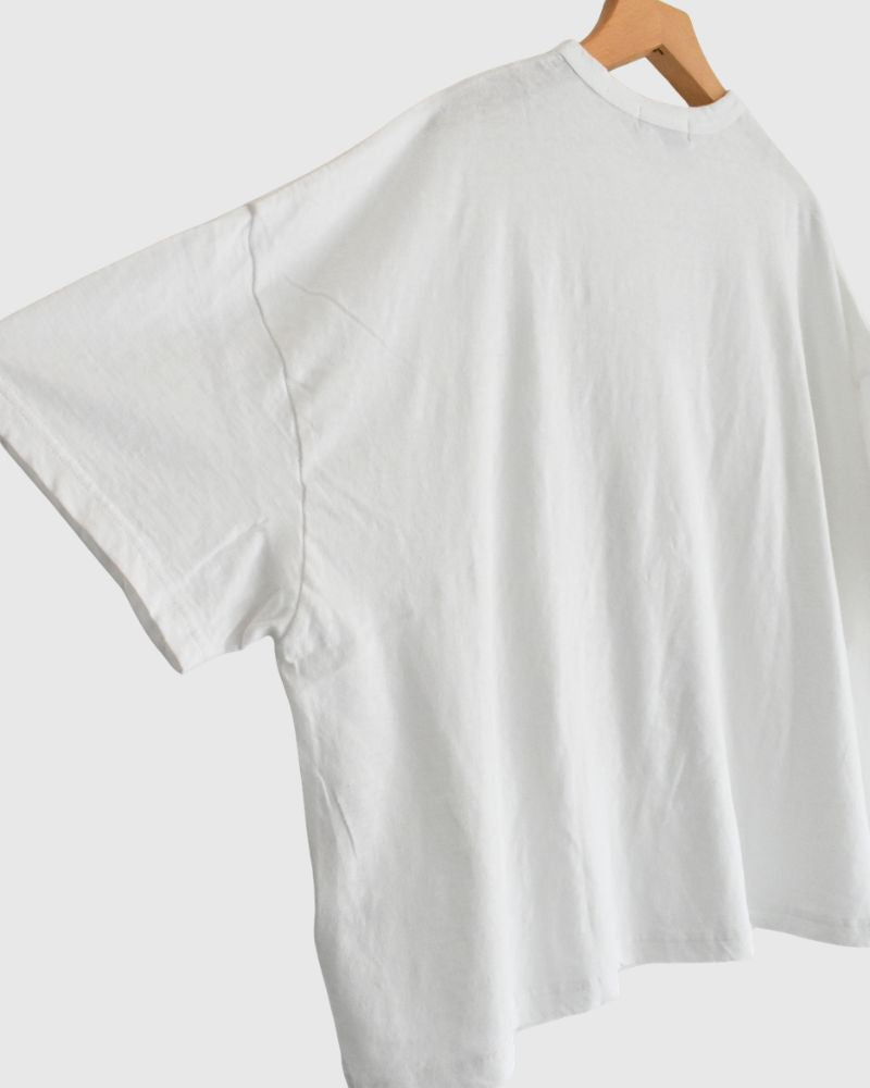 ワイドTシャツ White