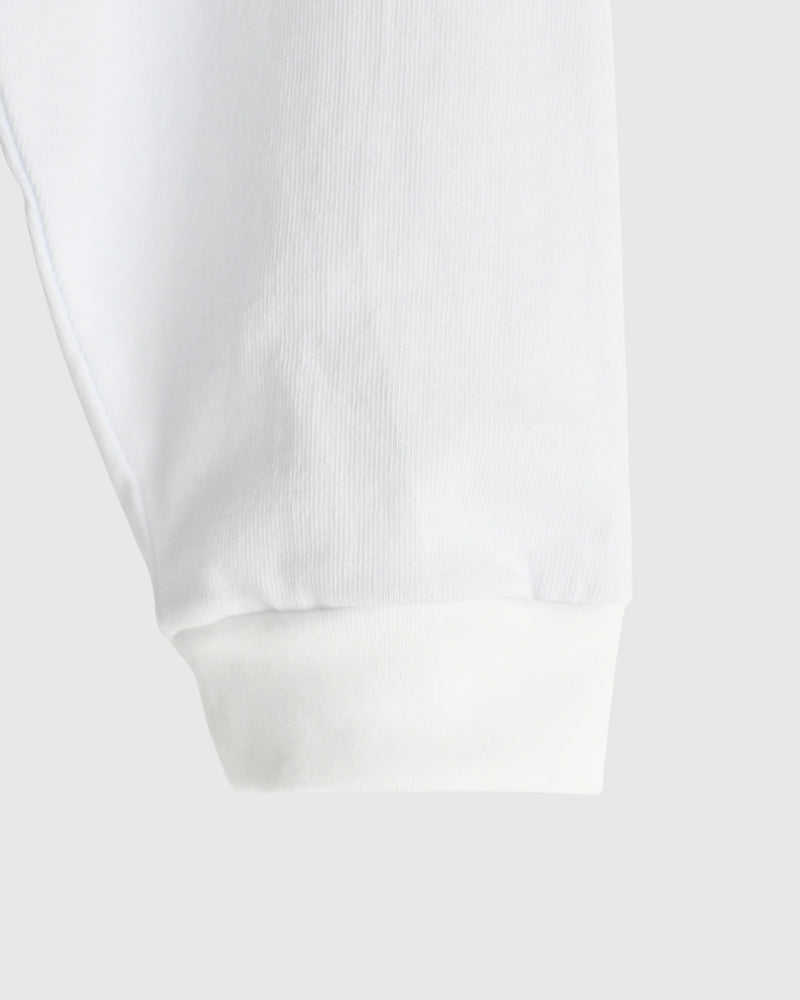 メンズのめがねTee White