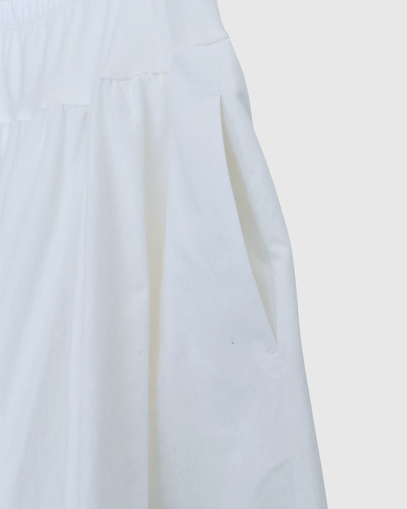 リブバレルスカート White