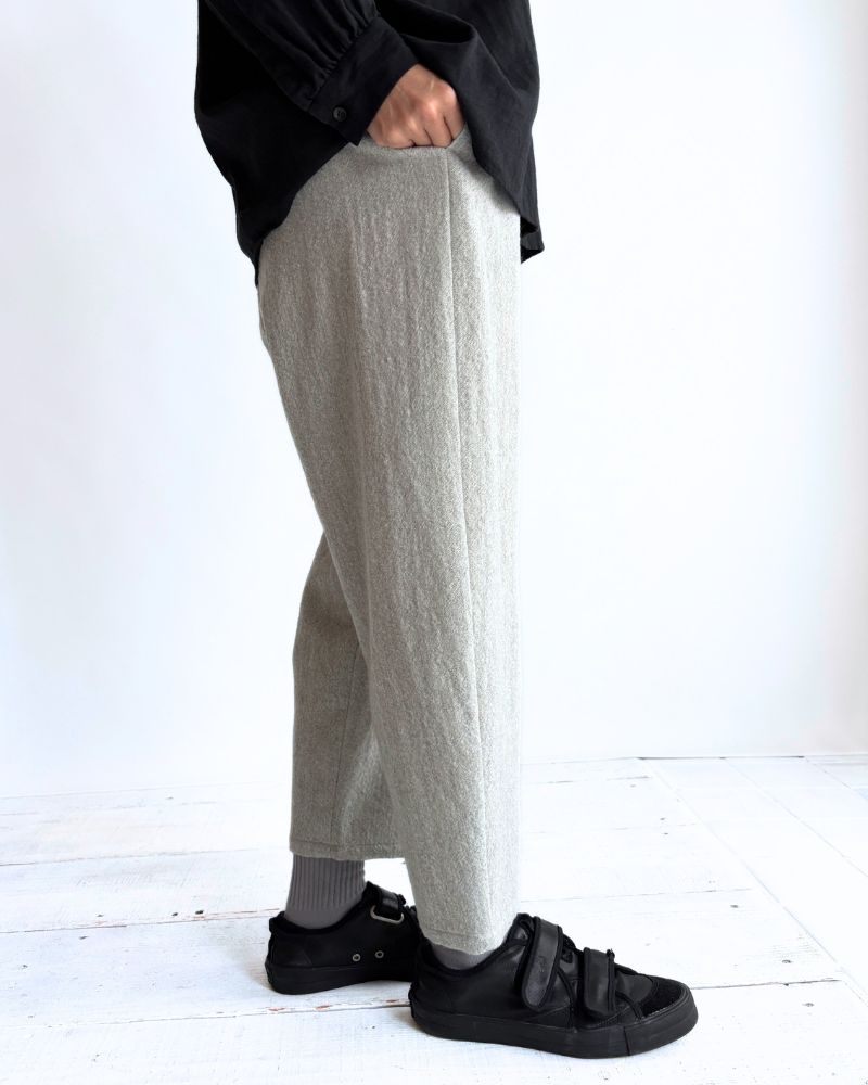 コクーンパンツ（ウール） LightGray
