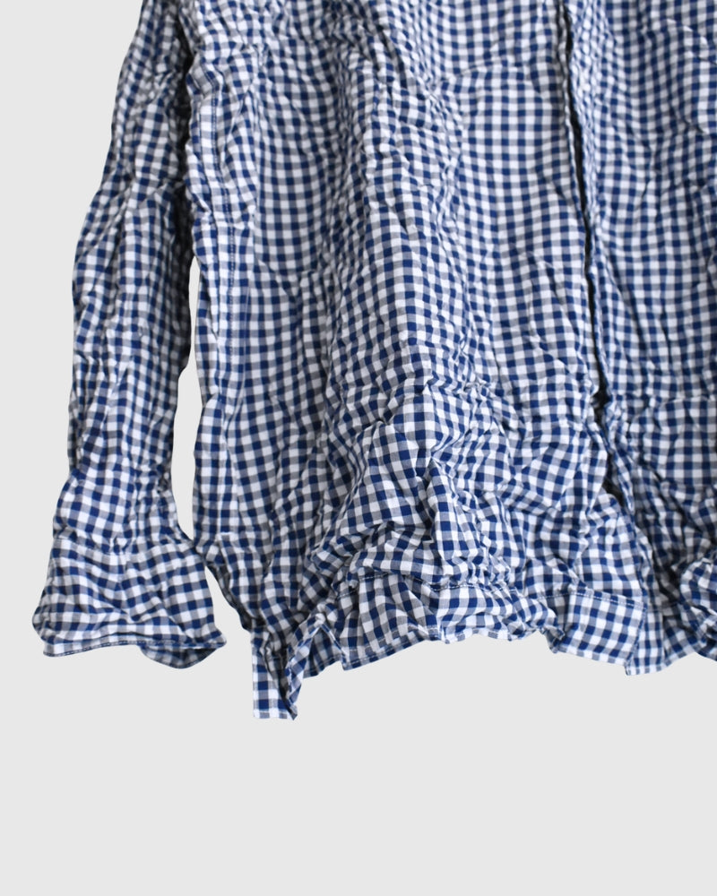 REGULAR COLLAR L/SL SHIRTS BlueGingham