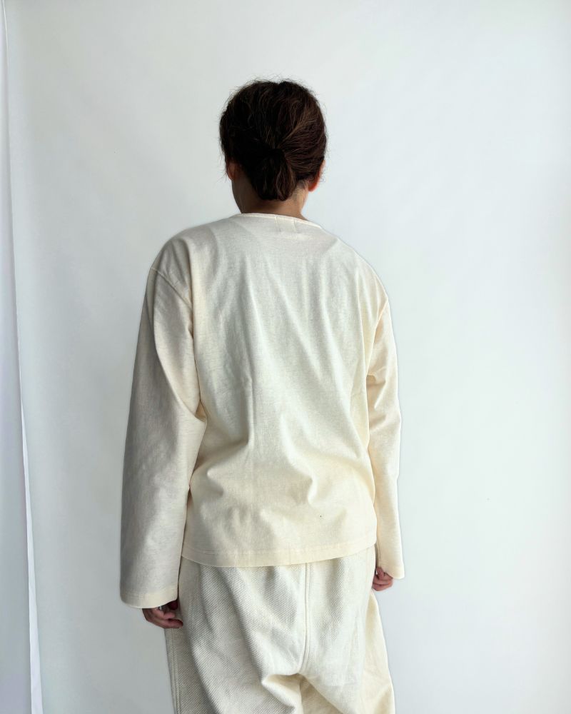 10ボタンTee Ivory