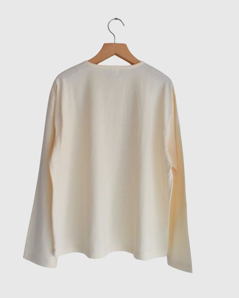 10ボタンTee Ivory