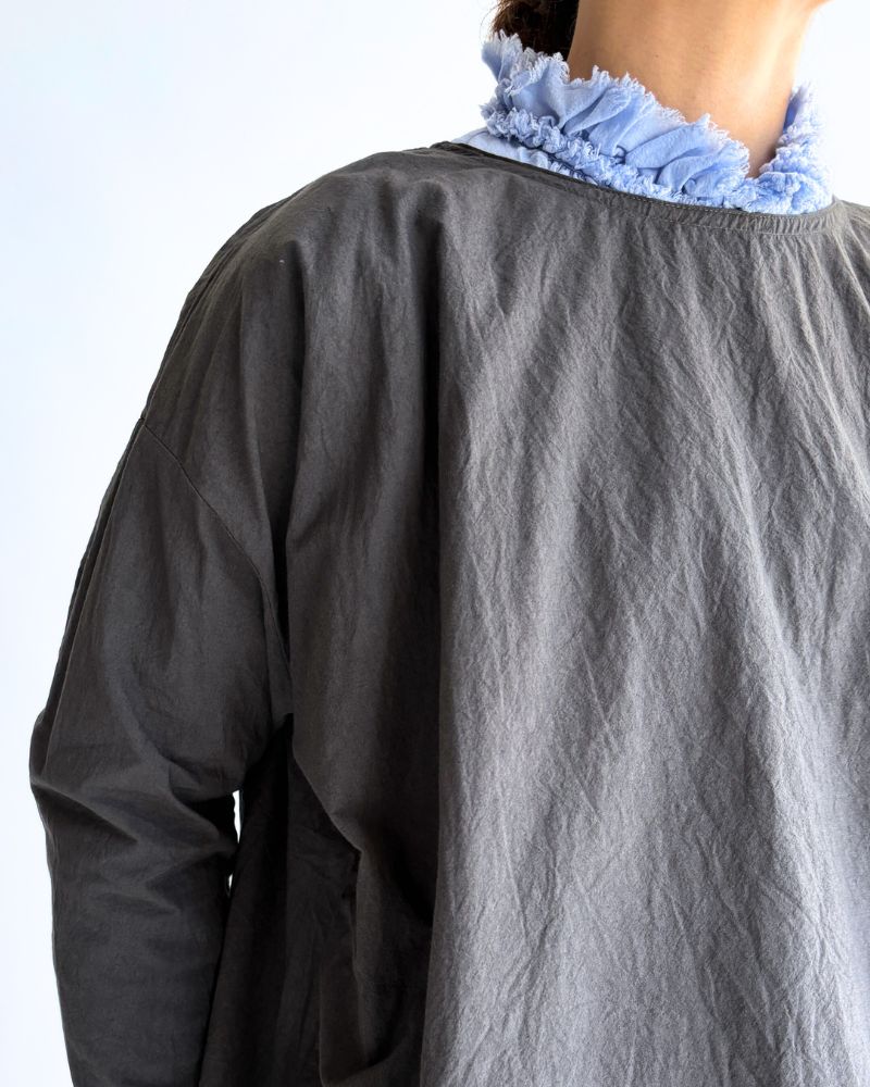 プレーンチュニック CharcoalGray